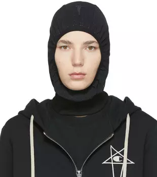 Сетчатая балаклава Black Champion Edition Rick Owens