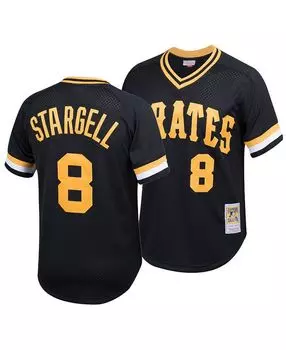 Сетчатая майка Big Boys Willie Stargell Pittsburgh Pirates с V-образным вырезом Mitchell & Ness