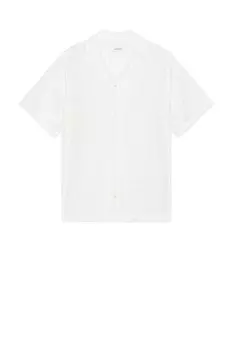 Сетчатая рубашка Canty с короткими рукавами SATURDAYS NYC, белый