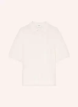 Сетчатая рубашка-поло Filippa K, экрю