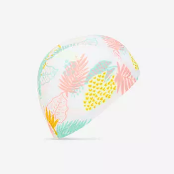 Сетчатая шапочка для плавания, размер S, цвет папоротника белый Nabaiji