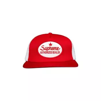 Сетчатая спинка Supreme Authorized, 5 панелей, красная