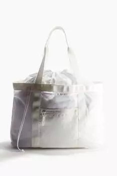 Сетчатая спортивная сумка H&M, белый