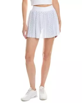 Сетчатая теннисная юбка Terez TLC, белый