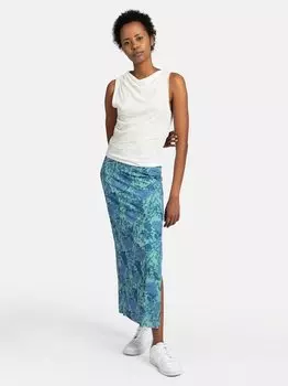 Сетчатая юбка rosalie Free People, синий