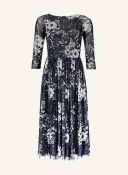 Сетчатое коктейльное платье Swing, синий