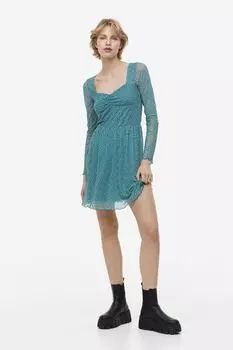Сетчатое платье H&M