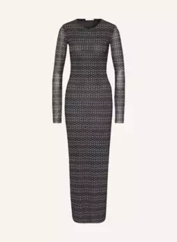 Сетчатое платье Patrizia Pepe, черный