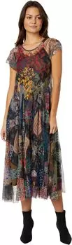 Сетчатое платье Tahlia (комбинация) Johnny Was, мульти