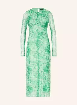 Сетчатое платье Whistles, зеленый