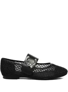 Сетчатые балетки C-Me Coccinelle, черный