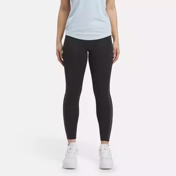 Сетчатые леггинсы ID Train Reebok, цвет Night Black