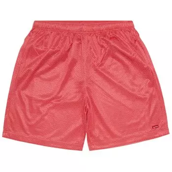 Сетчатые шорты Supreme Small Box, цвет Коралл