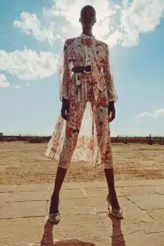 Сетчатые туфли-рогатки ZARA, бежевый