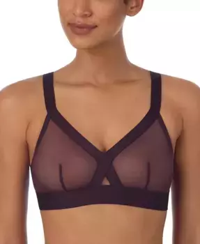 Сетчатый бюстгальтер-бралетт без подкладки Sheers DK4084 DKNY, фиолетовый
