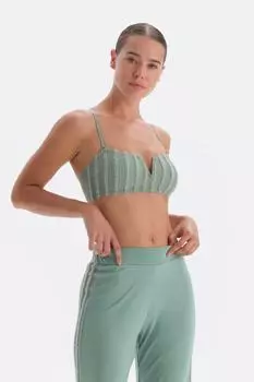 Сетчатый бюстгальтер Dagi, зеленый