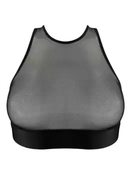 Сетчатый бюстгальтер Nara Bordelle, черный