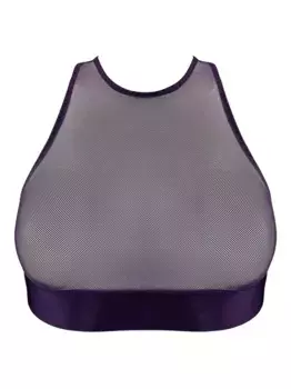 Сетчатый бюстгальтер Nara Bordelle, фиолетовый