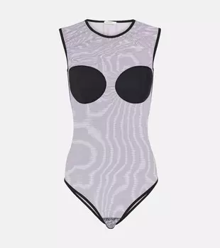 Сетчатый комбинезон Nensi Dojaka, черный