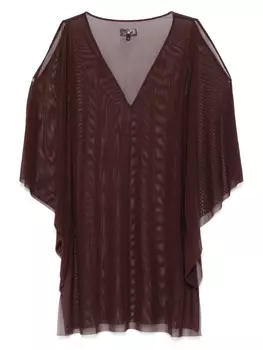 Сетчатый топ Fisico, коричневый