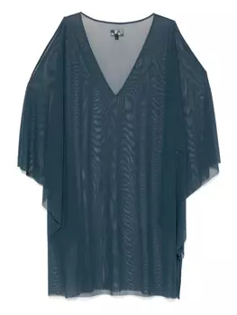 Сетчатый топ Fisico, синий