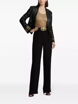 Сетчатый топ Katai Ralph Lauren Collection, золотистый