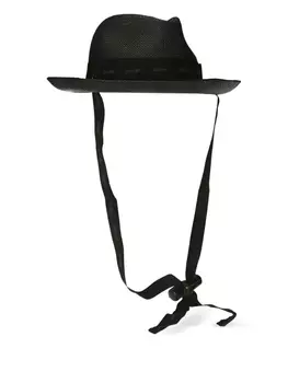 Setchu шляпа из рафии, черный