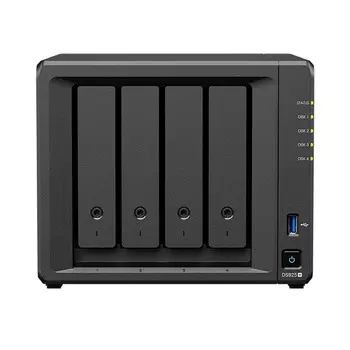Сетевое хранилище Synology DS925+, 4 отсека, 8Тб (4 х 2Тб), черный