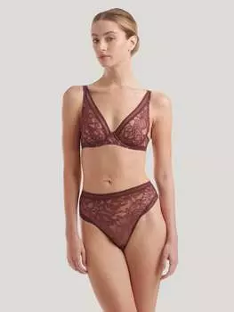 Сети и розы Х.В. письмо Wolford, сливовый