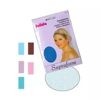 Сетка для волос Solida Supraform розовая № 1427 Hair Tools