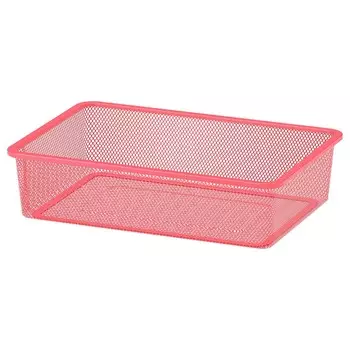 Сетка-корзина, светло-красная, 42х30х10 см, TROFAST IKEA