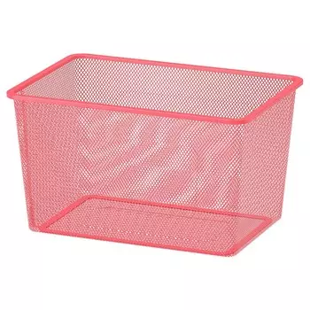 Сетка-корзина, светло-красная, 42x30x23 см, TROFAST IKEA