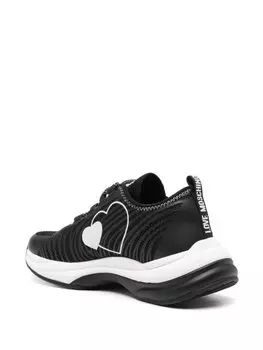 Сетка с логотипом Кроссовки Love Moschino, черный