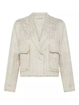 Seventy твидовый пиджак, нейтральный