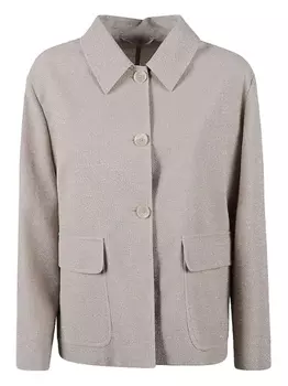 Seventy вязаный жакет, серый