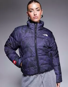 Северная стена – Семь вершин TNF 2000 – Степная куртка в Лиле с Бергмотивом