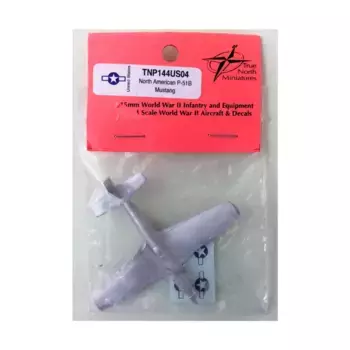Североамериканский P-51B Мустанг, World War II - Aircraft (1/144 Scale)