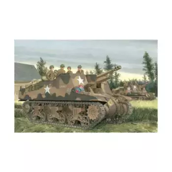 Sexton II 25pdr SP на гусеничном ходу, Dragon Models - '39 to '45 Series - United Kingdom (1:35)