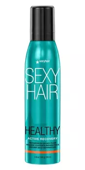 Sexy Hair, Active Recovery, увлажняющая пенка для волос, 205 мл