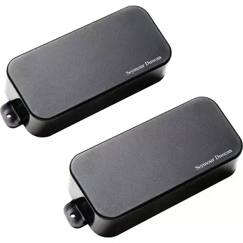 Seymour Duncan AHB-1s Blackouts Phase 1, 7-струнный активный хамбакер, набор звукоснимателей с грифом и бриджем, черный