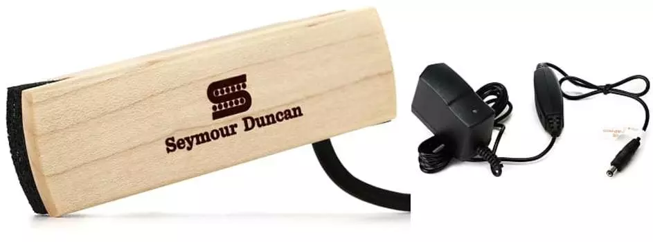 Seymour Duncan SA-3HC Woody HC Акустический звукосниматель с шумоподавлением — кленовый комплект с источником питания Roland PSA-120S 9 В, 500 мА Roland + Seymour Duncan PSA-120S2=1 11500-31=1
