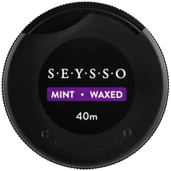 Seysso Carbon зубная нить с активированным углем, 1 шт.