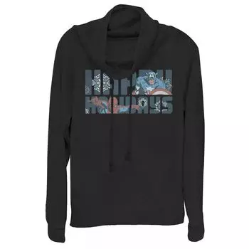 Сезонный пуловер с воротником-хомутом Marvel Happy Holiday Heroes для юниоров Licensed Character