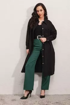 Сезонный Тренч - Черный Bigdart