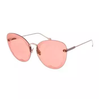 Sf178S женские солнцезащитные очки «кошачий глаз» из металла Salvatore Ferragamo, розовый