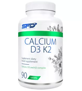 SFD Calcium D3 K2 препарат, поддерживающий нервную и костно-мышечную системы, 90 шт.