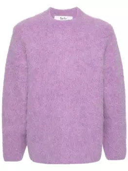 Sfr фактурный джемпер Haru, фиолетовый