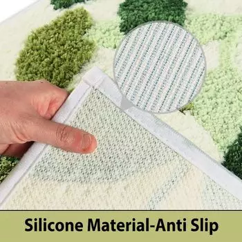 Шаблон для душа, нескользящий коврик для душа, коврик для ванной комнаты, кухни, напольный ковер, размер 40 x 60 см, (стиль: стиль 2;) JeiibrZui