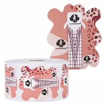 Шаблоны для дизайна ногтей в виде пантеры, 100 шт. AllePaznokcie