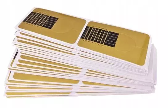 Шаблоны для наращивания ногтей | прямоугольный - 100 шт., MANYBEAUTY